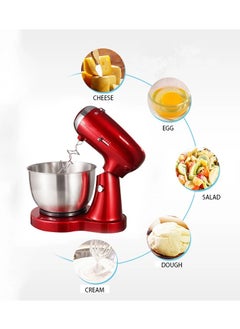 Generic Egg Flour Kneader Batidora Bakery Baking Kitchen Spiral Planetary Mixer Bread Dough Cake Mixer Machine Stand Food Mixer  - Image 3