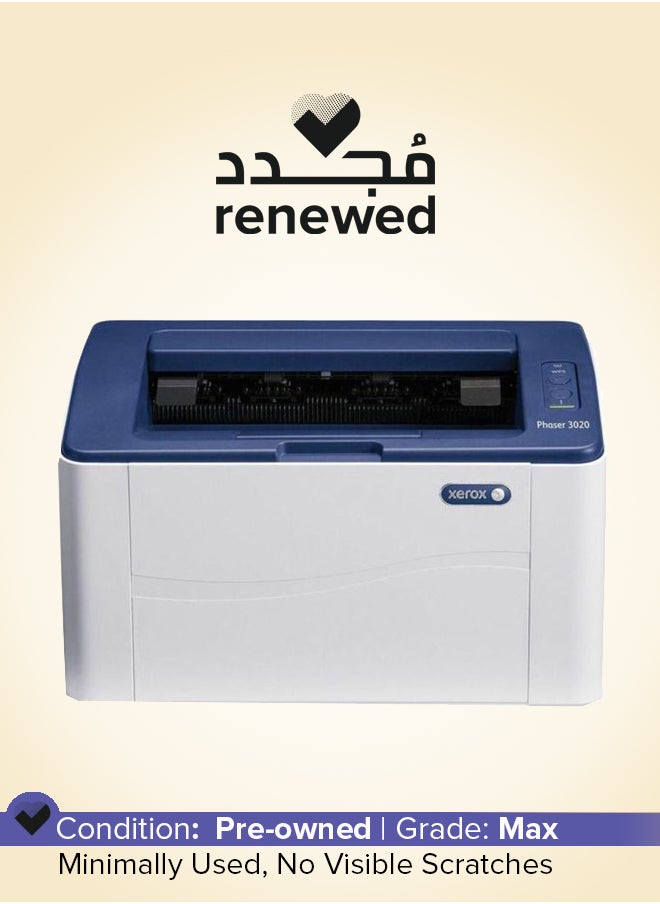 xerox - Renewed - Phaser 3020 Laser Printer With WiFi Function - Image 1