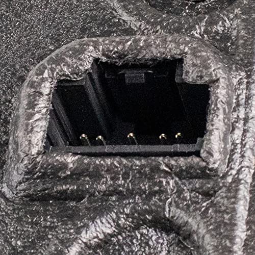 TRQ Driver & Passenger Side Power Heated Mirror Set Smooth Black Manual Fold Compatible with 2013-2019 Ford Flex FO1320444 FO1321444 - Image 3