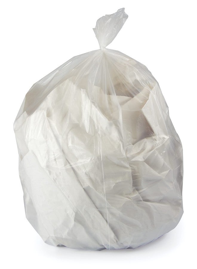 HBC Value Perfomance Can Liners 43"x47", Clear, 0.7Mil, 4/25, LLDPE Liners - Image 1