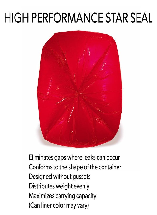 HBC Value Perfomance Can Liners 43"x47", Clear, 0.7Mil, 4/25, LLDPE Liners - Image 3