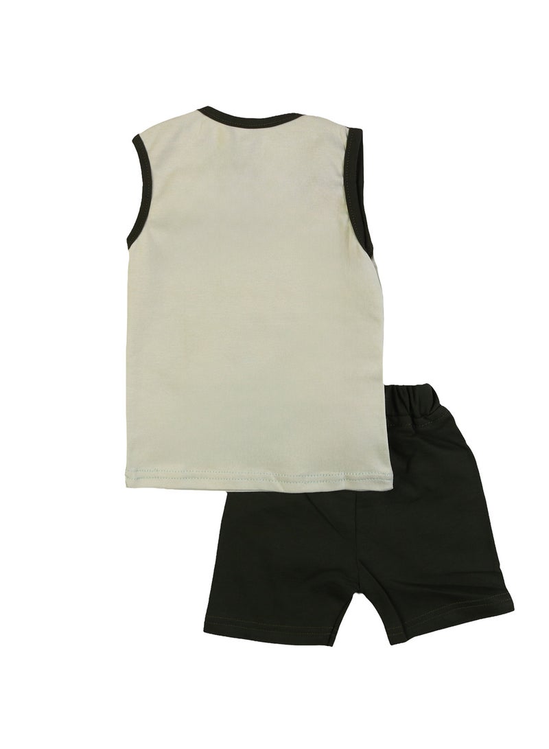 Zercon Summer Pajama Set for Newborn Babies  6192 - Image 3