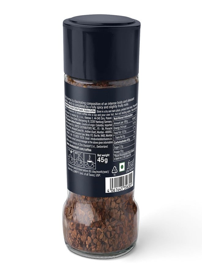 Davidoff Coffee Rich Aroma, 45g | 100% Arabica Beans | 10/12 Intensity | Granules, Glass Bottle | 45g - Image 2