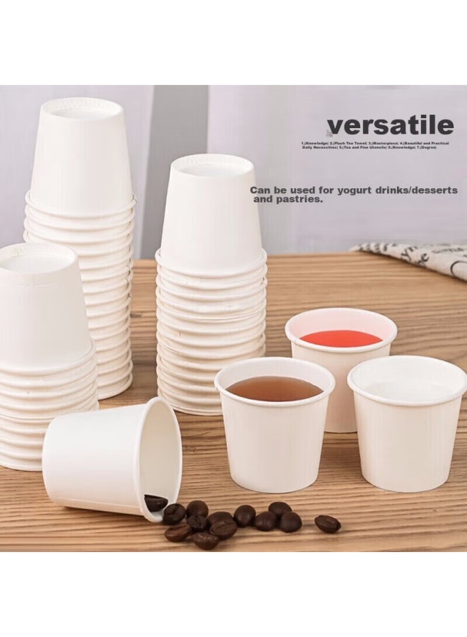 Star Square Xingfang Disposable Sample Cups 50ml Small Size, Thickened Anti-scalding Tasting Cups, Snack Cups, Drinking Cups, 100 Pieces - Image 2