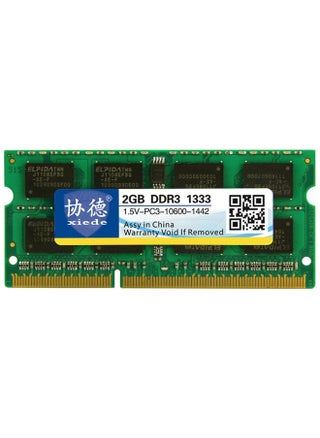 XIEDE X042 DDR3 1333MHz 2GB 1.5V General Full Compatibility Memory RAM Module for Laptop - pzsku/ZEFE0D9C7B3EF852EEF4BZ/45/_/1731171942/74ec4e94-eef9-4b06-a067-c0480bf1d219