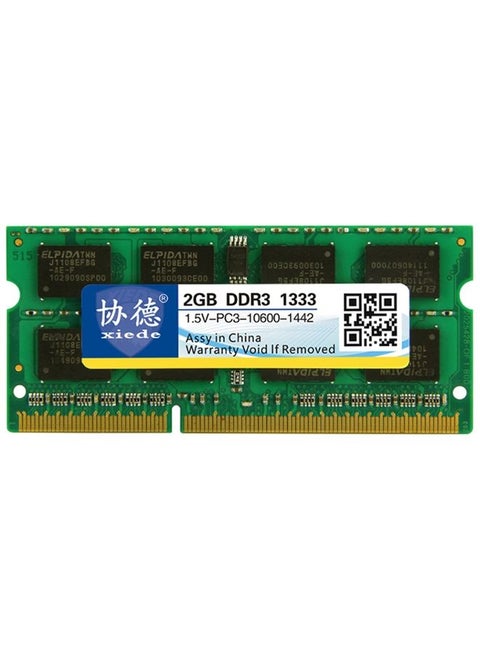 XIEDE X042 DDR3 1333MHz 2GB 1.5V General Full Compatibility Memory RAM Module for Laptop