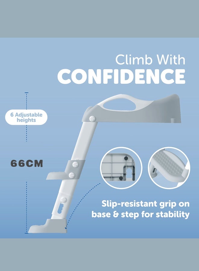 Children's toilet toilet ladder girls baby boys children toilet ladder toilet baby seat toilet rack staircase - Image 4