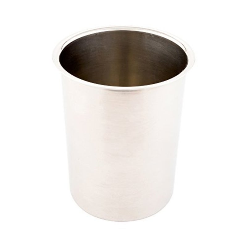 -Met Lux 2 Quart Bain Marie, 1 Corrosion-Resistant Bain Marie Pot - For Hot And Cold Food, Serve Or Store Food, Stainless Steel Food Pot, Lid Sold Separately, - Image 2
