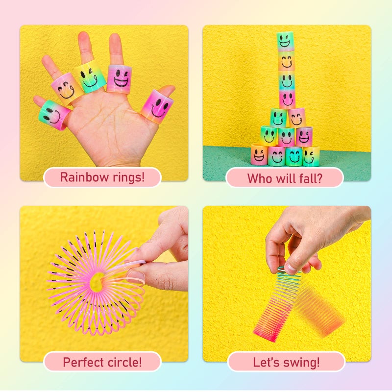 AZEN 400 Pcs Mini Spring Party Favors for Kids 35 48 Goodie Bags Stuffers for Birthday Party Classroom Prizes Kids Prizes Valentines Gifts Easter Basket Stuffers - Image 3