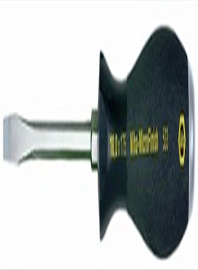 ويها مفك براغي مشقوق Wiha 53325، شديد التحمل بمقبض MicroFinish، 8.0 × 150 مم - Image 2