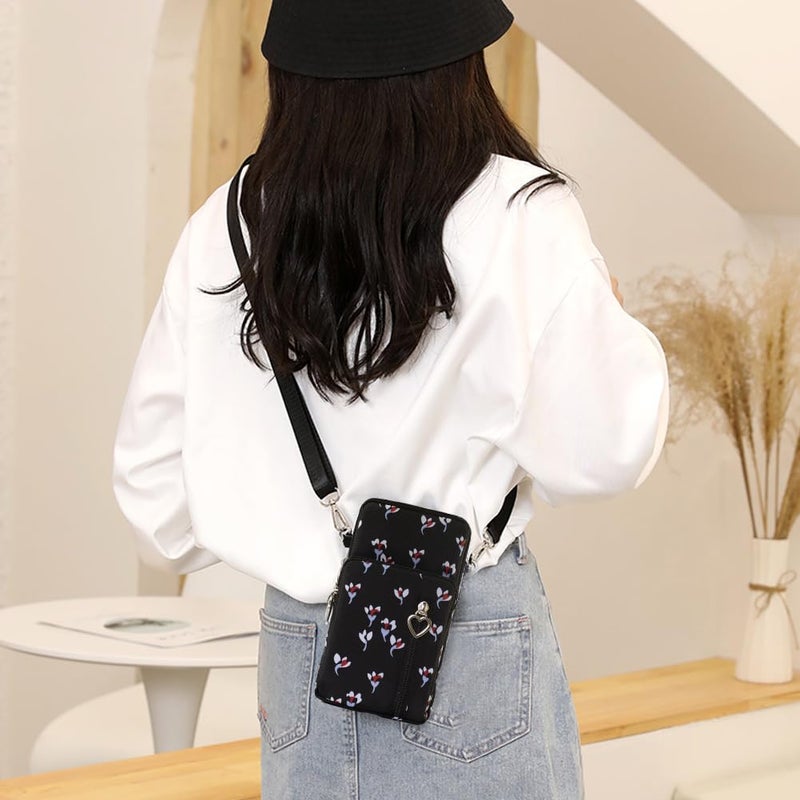 JANKS Crossbody Bags for Women, Small Phone Purse Travel Pouch Over the Shoulder Bags for Women with Adjustable Strap - Image 2