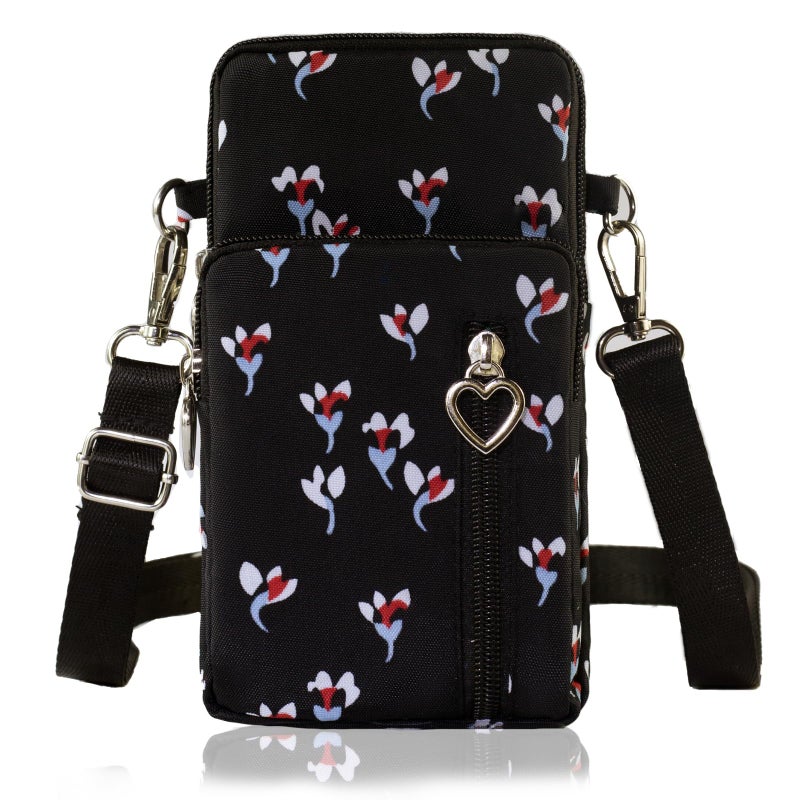 JANKS Crossbody Bags for Women, Small Phone Purse Travel Pouch Over the Shoulder Bags for Women with Adjustable Strap - Image 1