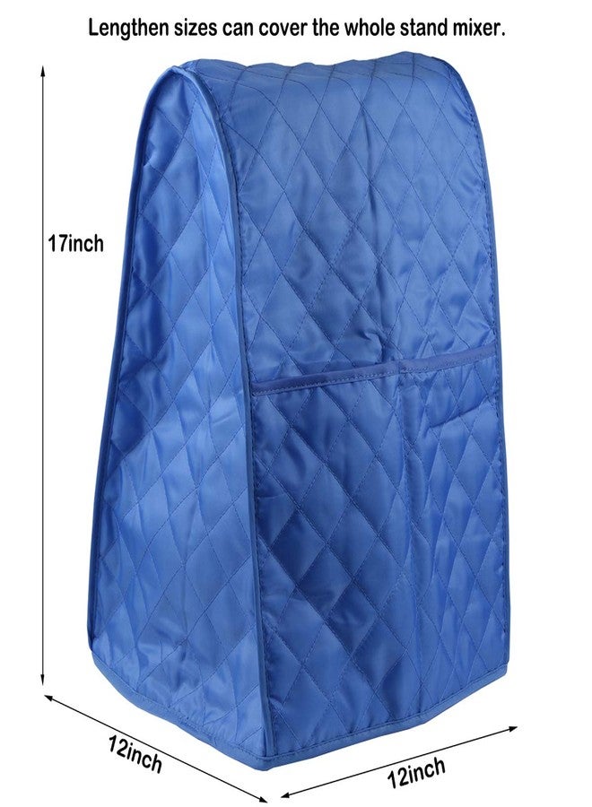 Evermarket Stand Mixer Dust Proof Cover with Pocket and Organizer Bag for Kitchenaid,Sunbeam,Cuisinart,Hamilton Mixer (Blue) - Image 3