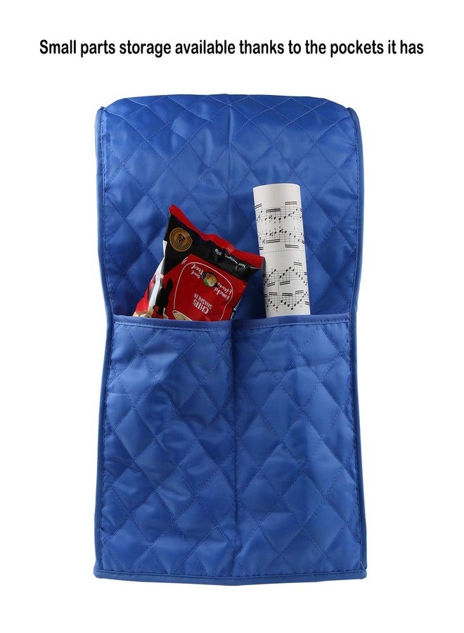 Evermarket Stand Mixer Dust Proof Cover with Pocket and Organizer Bag for Kitchenaid,Sunbeam,Cuisinart,Hamilton Mixer (Blue) - Image 5