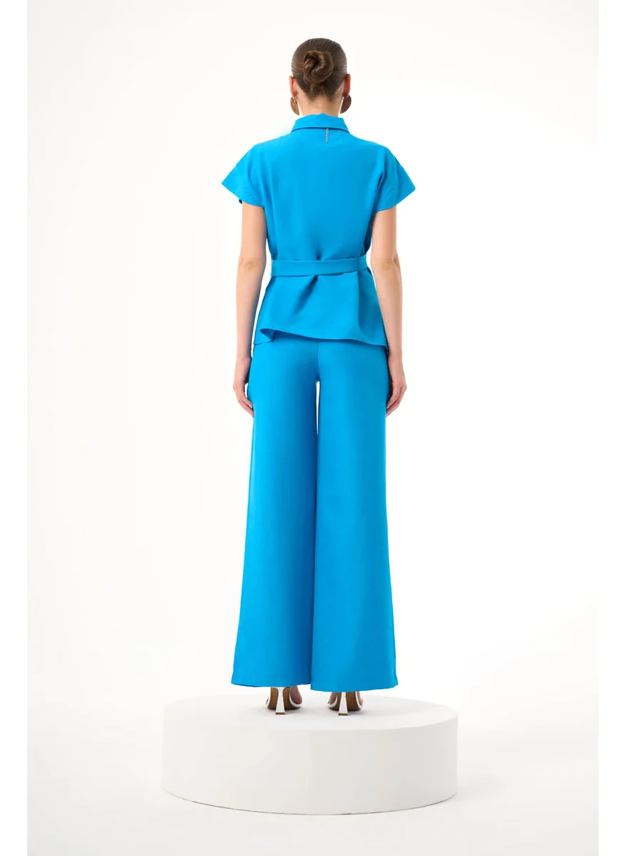 MIZALLE WIDE LEG TROUSERS