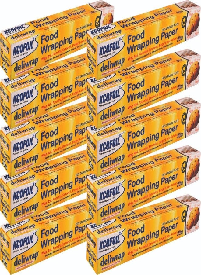 Kcofoil Wrapping Paper Roll 20mtr Parchment Paper (Pack of 10) - Image 1
