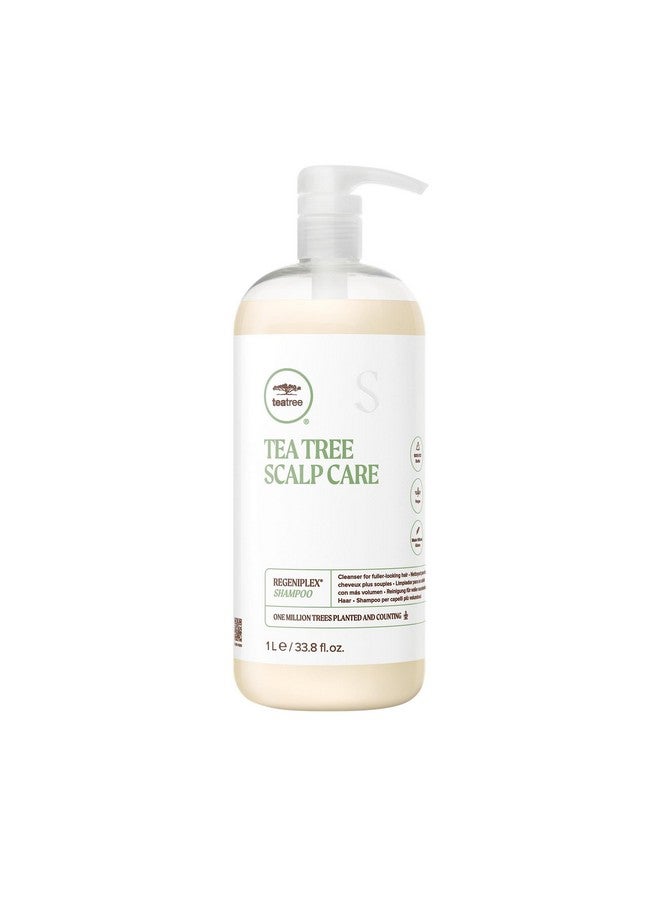 Tea Tree Scalp Care Regeniplex Shampoo, Thickens + Strengthens, For Thinning Hair, 33.8 fl. oz. - Image 1
