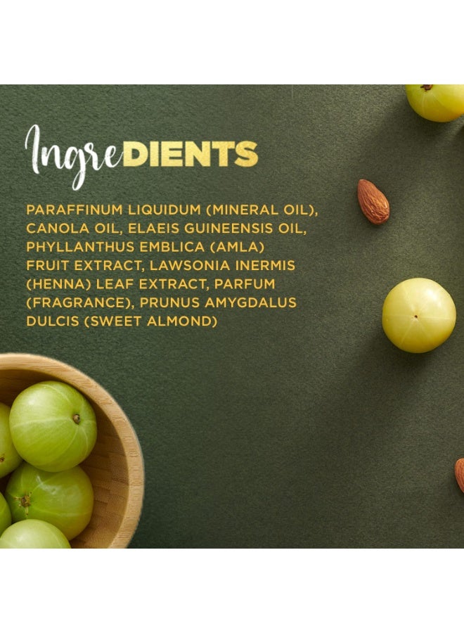 Dabur Vatika Naturals Amla Hair Oil â€“ Nourishing Herbal Hair Oil for Stronger, Thicker & Shinier Hair â€“ Enriched with Amla Extracts to Reduce Hair Fall, Strengthen Roots & Promote Healthy Growth â€“ 300ml - Image 5