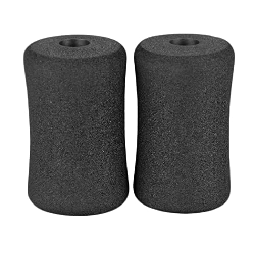 OTFAITP Sponge Foam Foot Pad Roller Pair, Used for Replacing Gym Exercise Equipment, Suitable for 1-inch Rod (Foam 4.53" X 2.56" Od X 0.87" Id) - Image 5