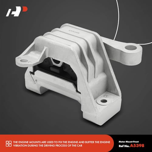 A-Premium Engine Motor Mount and Transmission Mount Kit Compatible with Chevrolet Malibu 2009 2010 2011 2012 2.4L, 6-Speed Automatic Transmission, 3-PC Set, Replace# 24100456 - Image 4