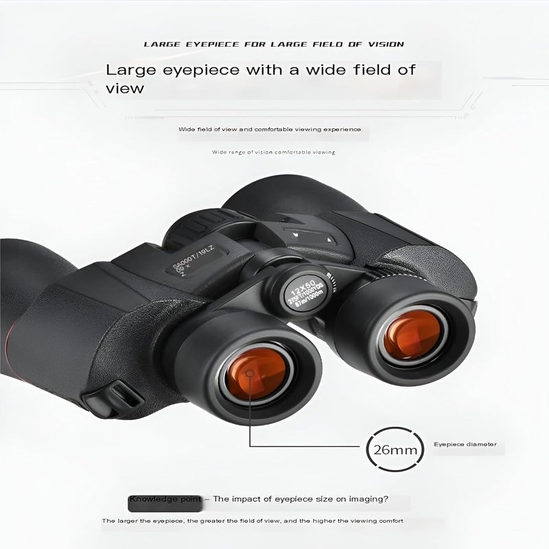 Feelon Binoculars for Long Distance, 16x50 Ultra HD Binoculars for Bird Watching, Wildlife, Safari with Bright BAK 4 Glass 204FT/1000Yds Powerful, Camping Sightseeing - Image 4