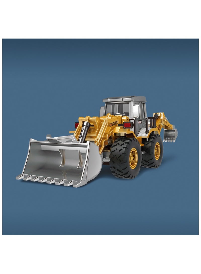 Loader Toy, Excavator Bulldozer Car Heavy Duty Construction Vehicle Toys Digger Engineering Excavator Vehicle Gifts for Kids - Image 1