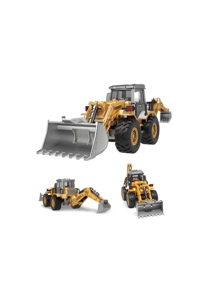 Loader Toy, Excavator Bulldozer Car Heavy Duty Construction Vehicle Toys Digger Engineering Excavator Vehicle Gifts for Kids - Image 2