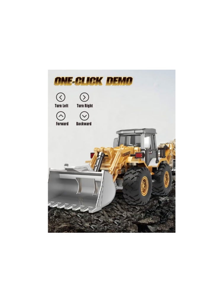 Loader Toy, Excavator Bulldozer Car Heavy Duty Construction Vehicle Toys Digger Engineering Excavator Vehicle Gifts for Kids - Image 4