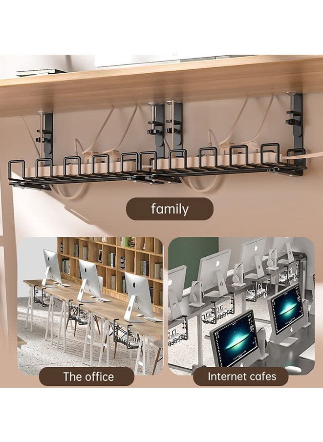 Generic Desk Cable Management Tray Cable Holder 38cm  - Image 2