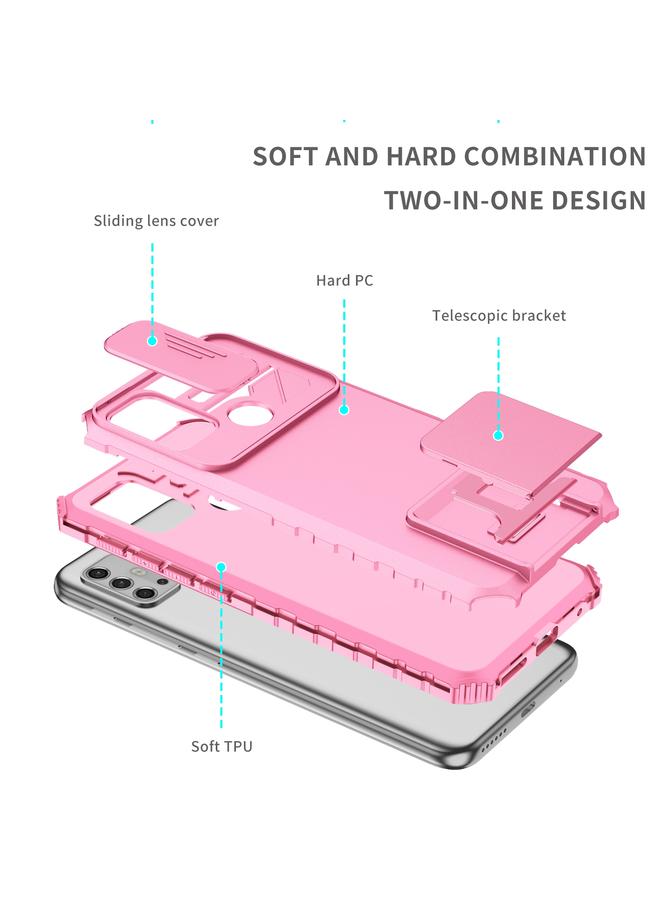 erorex Case For Motorola Moto G30 / G10 Stereoscopic Holder Sliding Camshield Phone Case - Image 2