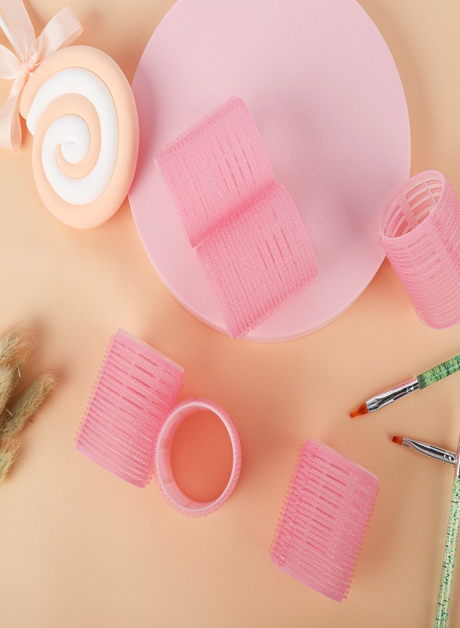 آيسيلي بكرات شعر ذاتية الإمساك لصالونات تصفيف الشعر وأدوات تجعيد الشعر DIY - عبوة من 10 قطع - Image 1