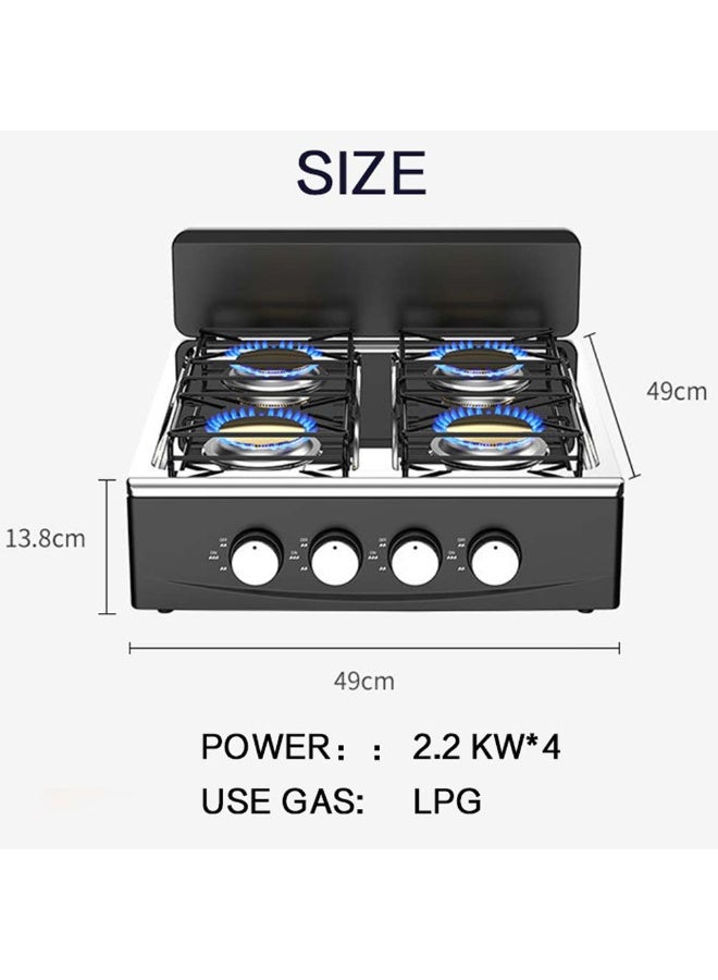 SUJATA OE-441 European 4-Burner Gas Stove - Image 4