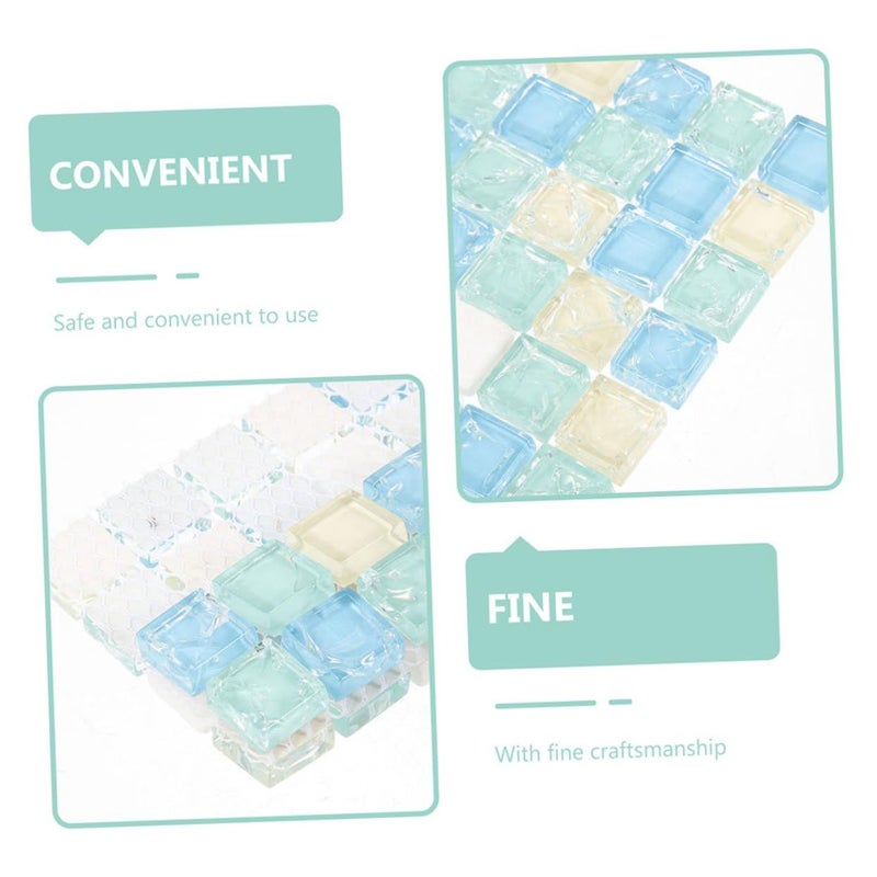 VANZACK 3pcs Cooling Mat for Small Animals Comfortable Pad Hamsters Reusable Easy Store Summer Resting Sleeping 10.00X10.00X0.50CM Sky Blue - Image 5