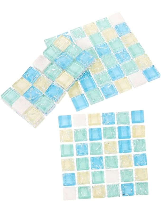 VANZACK 3pcs Cooling Mat for Small Animals Comfortable Pad Hamsters Reusable Easy Store Summer Resting Sleeping 10.00X10.00X0.50CM Sky Blue - Image 1