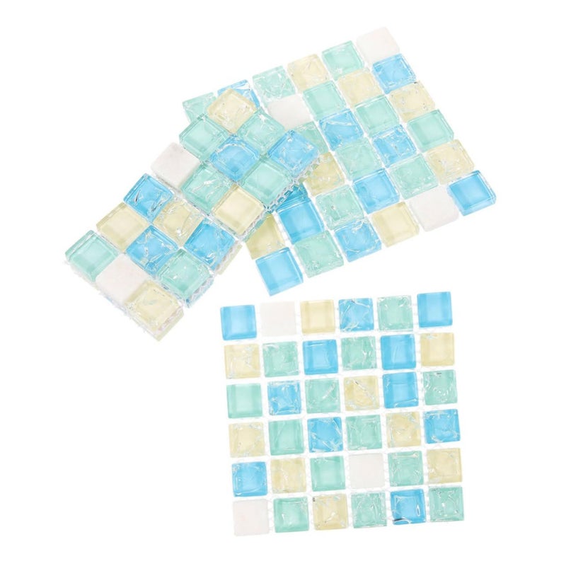 VANZACK 3pcs Cooling Mat for Small Animals Comfortable Pad Hamsters Reusable Easy Store Summer Resting Sleeping 10.00X10.00X0.50CM Sky Blue - Image 2