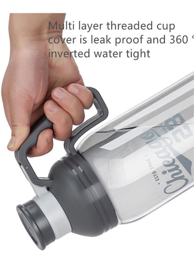 نيبمينينت زجاجة مياه من البلاستيك رمادي/أسود 34.8سم - Image 3