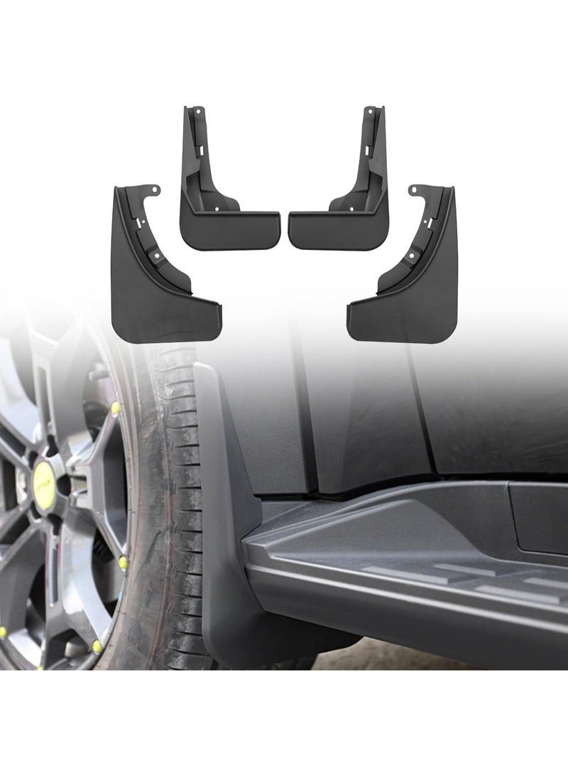 JOGAMS Compatible with Jetour T2 2023 2024 2025 Accessories Premium 4 Mud Flaps Mudguards Front and Rear Splash Guards - Image 1