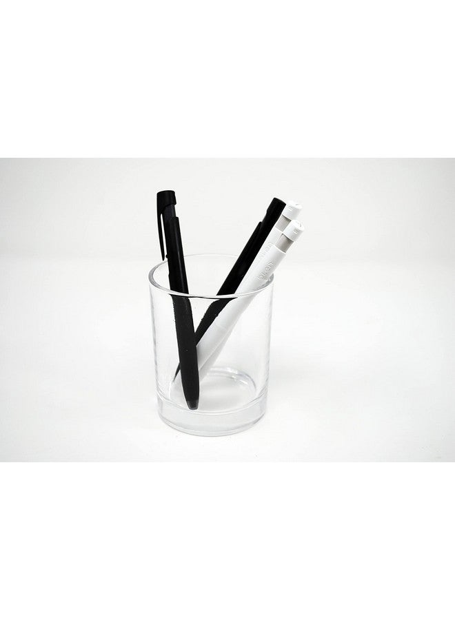 Zebra Pen bLen Retractable Gel Pen, Black and White Barrel, Medium Point, 0.7mm, Black Ink, 6-Pack with 4 Refills (41416) (Pack of 1,10 Count Total) - Image 5