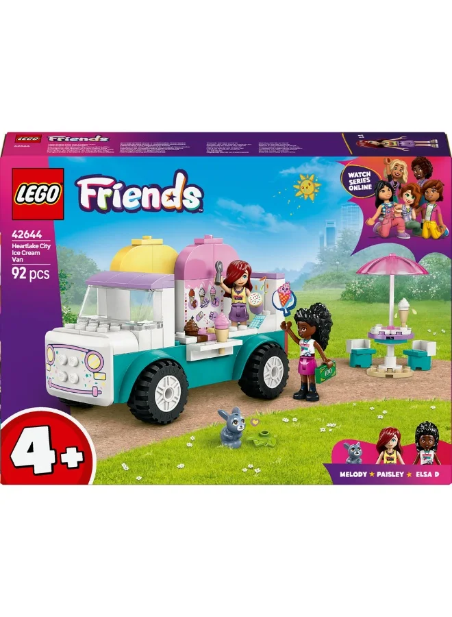LEGO Lego Friends Heartlake City Ice Cream Van 42644 (92) Pieces