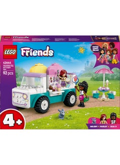 LEGO Friends Heartlake City Ice Cream Van Toy, Creative Pretend-Play Food Set for 4 Plus Year Old Girls, Includes 2 Mini Dolls and a Bunny Figure 42644 (92 pieces)  - Image 2