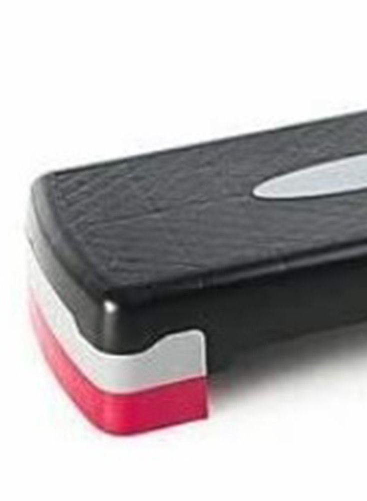 Non Slip Aerobics Exercise Stepper- Adjustable Height 68x28x(10/15)cm
