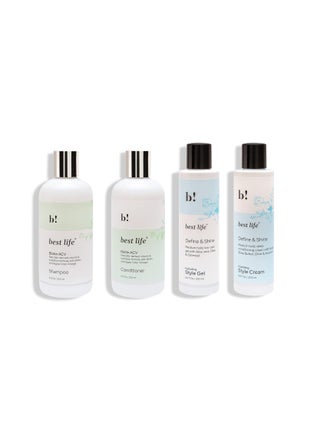 Best Life Biotin 4 Products Bundle Shampoo Conditioner Style Cream Gel 1000 ML Cleanse Hydrate Style Repair - pzsku/ZEFE2794DAE3AEA46DC92Z/45/_/1697013342/f31f9601-e785-4268-865e-d7a833dc7ca9