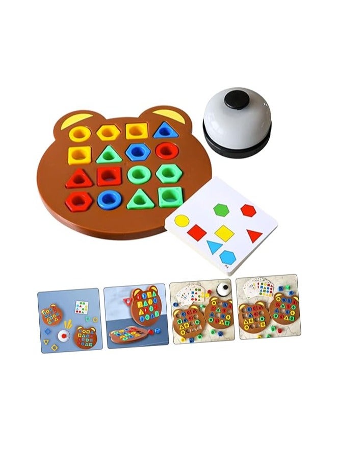1 Set Children's Toys Children's Hand Toy 2 Year Old Toys Educational Toys for 2 Year Old Plastic Luxury Parent-Child Checkerboard - Image 3