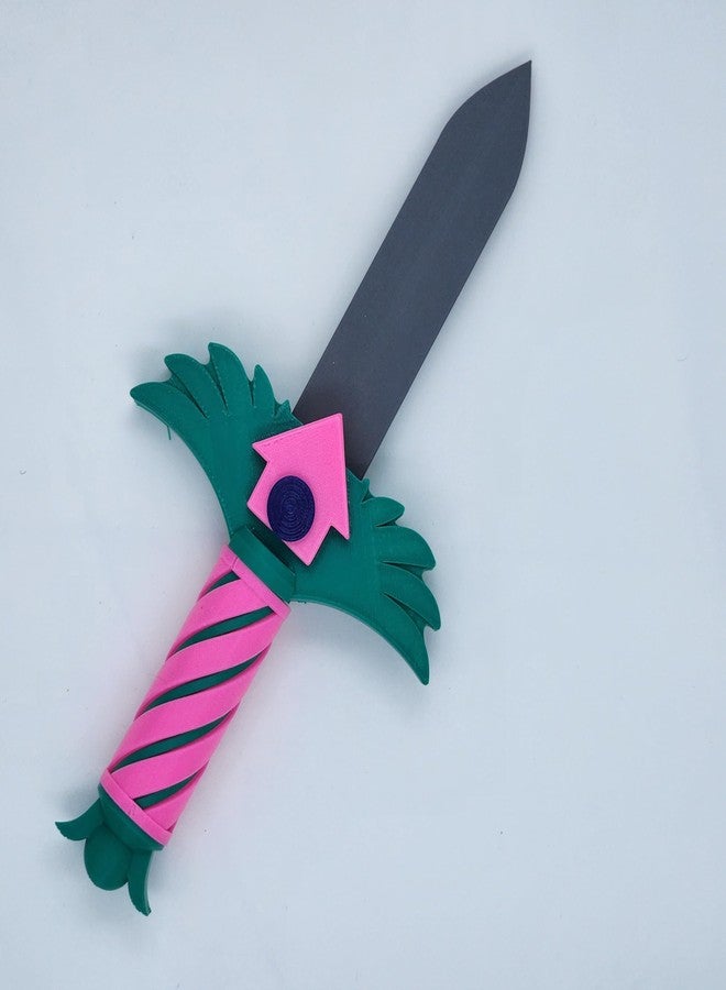 CUBIX3D 3D Printed Multicolor Fantasy Toy Sword | Survival Game-Inspired Prop for Cosplay, Collectors & Gamers | Safe Roleplay Dagger for Adults & Teens (210mm) - Image 5