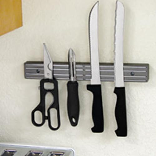 Master Magnetics حامل أدوات مغناطيسي من ماستر ماغنيتيكس مع تركيب براغي، بعرض 12 بوصة، 30 رطل لكل بوصة، رمادي، 07578 - Image 5