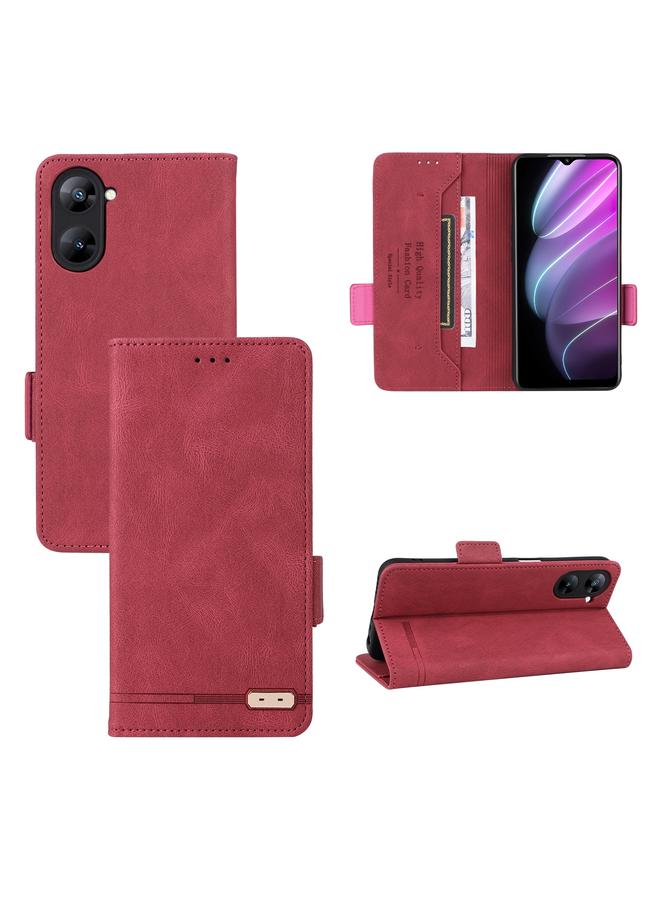 اس-توب جراب هاتف Realme V30 / V30t 5G بمشبك مغناطيسي من الجلد - Image 1