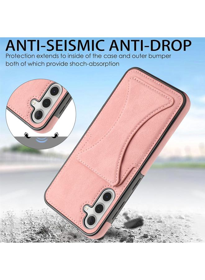 اس-توب جراب لهاتف Samsung Galaxy A55 5G جراب واقٍ مقاوم للصدمات فائق النحافة مع حامل - Image 3