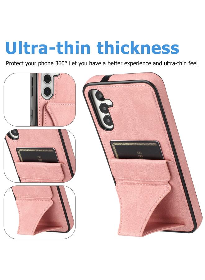 اس-توب جراب لهاتف Samsung Galaxy A55 5G جراب واقٍ مقاوم للصدمات فائق النحافة مع حامل - Image 4