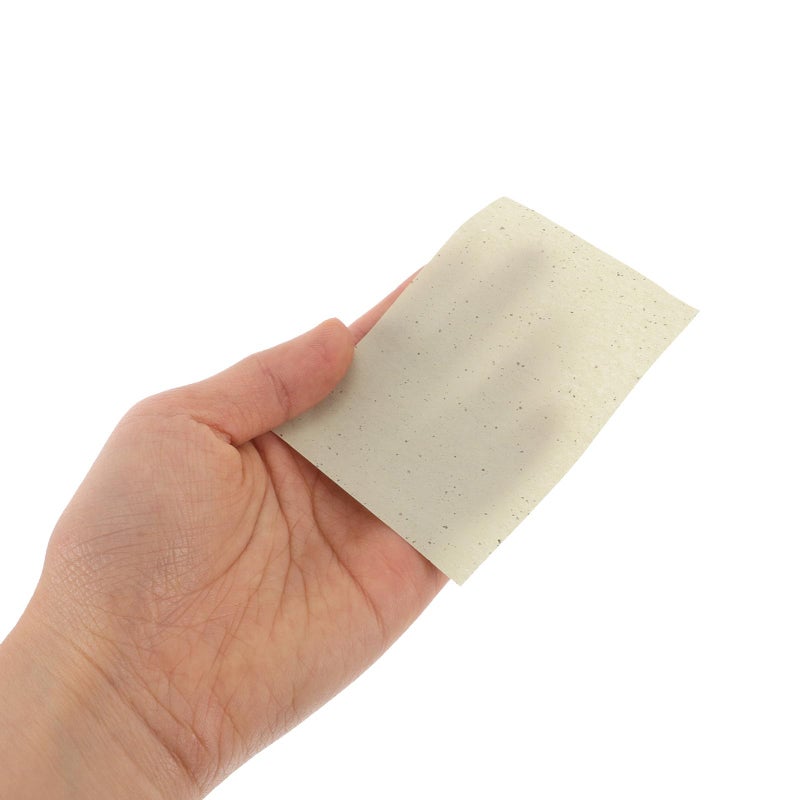 Green Tea Scented Oil Blotting Papers 100 Sheets for Oily Skin Control and Makeup Touch Up - Image 4