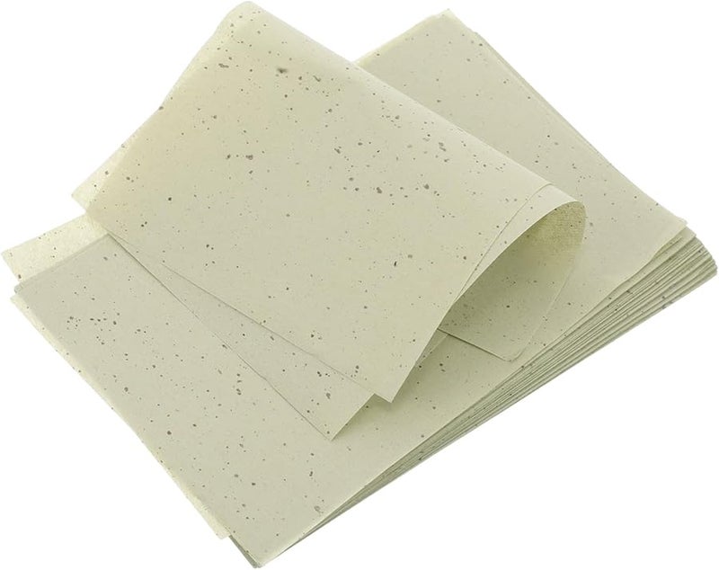 Green Tea Scented Oil Blotting Papers 100 Sheets for Oily Skin Control and Makeup Touch Up - Image 1